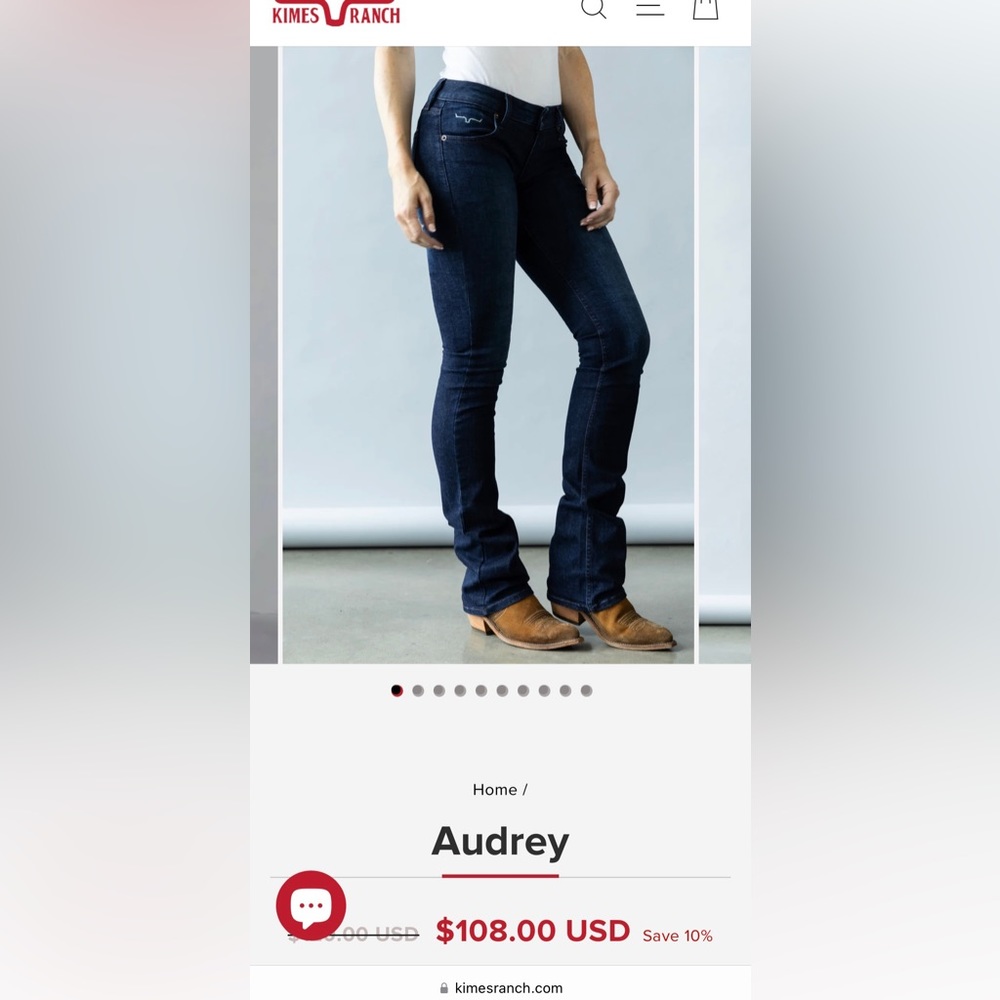 Women’s Audrey Kimes Ranch Jeans